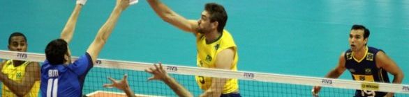 Com dupla inspirada, Itália domina o Brasil na estreia da Liga Mundial