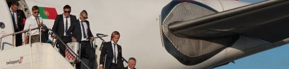 Seleção da Croácia chega a Salvador 