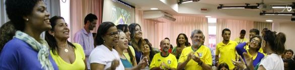 SETRE FAZ BATE-PAPO SOBRE A COPA ANTES DA ESTRÉIA DO BRASIL CONTRA A CROÁCIA