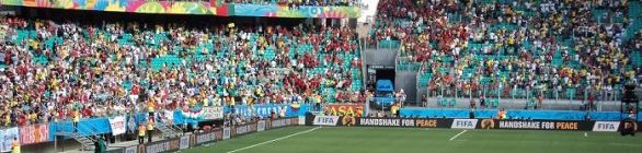 Alemanha brilha dentro e fora do campo na Arena Fonte Nova.