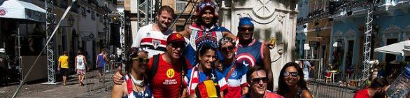 Salvador vira palco de encontro de várias nacionalidades 