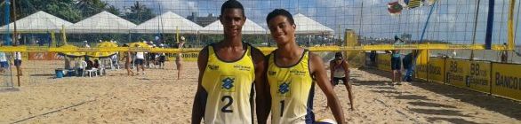 JOVEM DUPLA DO VITÓRIA PARTICIPOU DO CAMPEOANTO BRASILEIRO DE SELEÇÕES SUB 19.