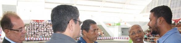 Dirigentes de federações esportivas aprovam ginásio de Cajazeiras 
