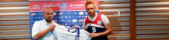 Versátil e com experiência em Série B, Souza é apresentado pelo Bahia