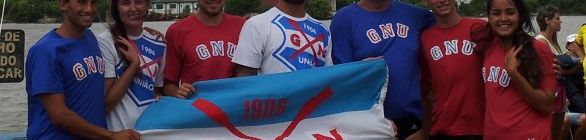 NADADORES DO GNU VENCEM A 35ª TRAVESSIA SÃO JOSÉ DO NORTE / RIO GRANDE  