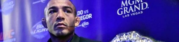 Lesão na costela tira José Aldo do UFC