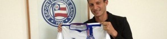 Gustavo é apresentado pelo Bahia e destaca qualidade na bola aérea