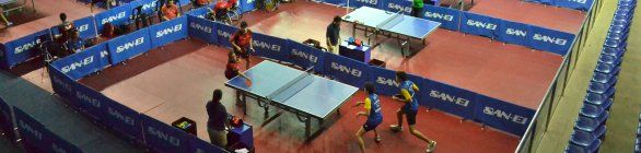 Começou, em Lauro de Freitas, a principal competição nacional de tênis de mesa