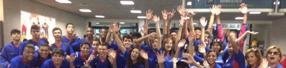 Delegação baiana embarca para Londrina para disputar as modalidades coletivas