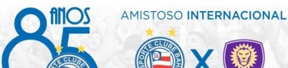 Ingressos para jogo amistoso entre Orlando City e Bahia estão à venda