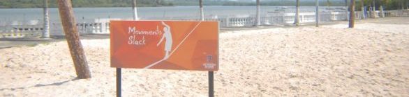 Praticantes de slackline recebem da Prefeitura uma área para treinos  