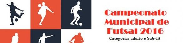 Acompanhe os próximos jogos do Campeonato Municipal de Futsal 2016
