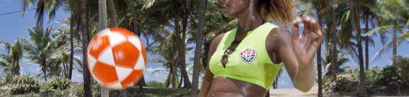 MANY GLEISE DISPUTA RAINHA DO FUT VOLEI, NO RIO DE JANEIRO 