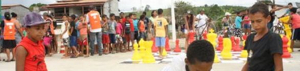 Equipe da Caravana do Lazer já está em Várzea da Roça