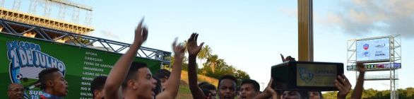 Flamengo vence o Bahia e comemora o título da Copa 2 de Julho sub 15   