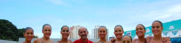 Nado Sincronizado do Brasil exibe  as coreografias dos Jogos Rio 2016