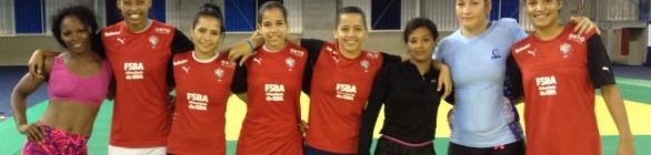 EQUIPE DO VITÓRIA/FSBA TREINA JUNTO COM EQUIPE OLIMPICA DE CUBA 