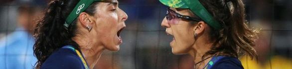 Ágatha e Bárbara vão à semi e garantem Brasil no pódio do vôlei de praia