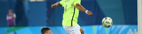 7 a 1! Brasil massacra Irlanda e garante vaga antecipada à semifinal no fut de 7