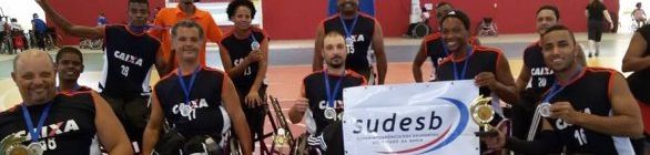 Equipe baiana de basquete em cadeiras de rodas vai disputar torneio brasileiro e