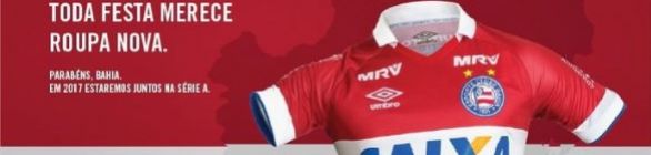 Após garantir acesso para a Série A, Bahia lança terceiro uniforme