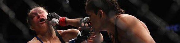 Amanda Nunes destrona Ronda Rousey em 48s e é nova rainha do UFC