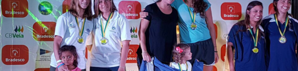 Juliana Duque e Marina Arndt, do Yacht Clube da Bahia