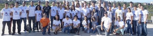 Atletas apoiados pelo Governo do Estado participam de encontro